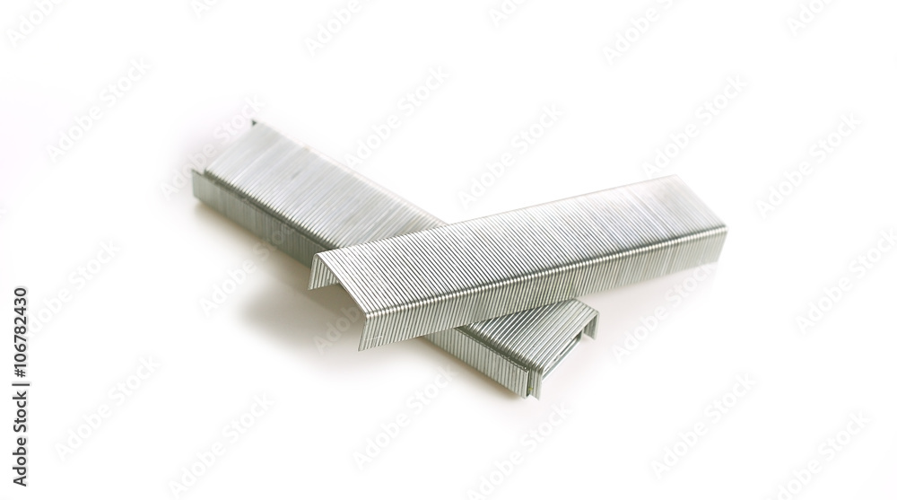 staplers isolated on white background staplers isolated on white background