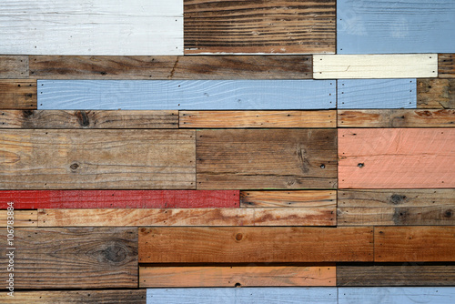 reclaimed wood panel