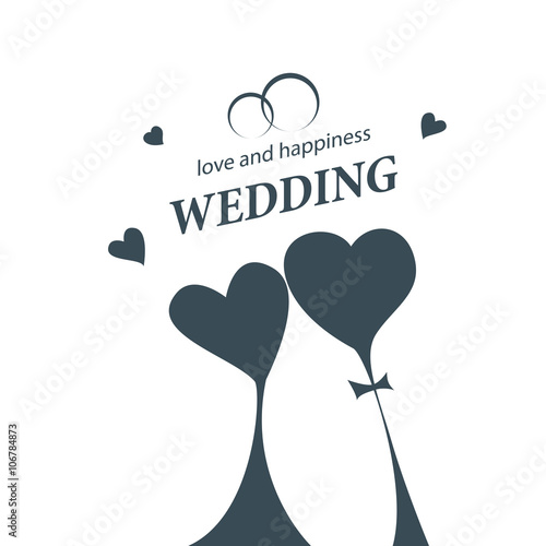 vector logo wedding