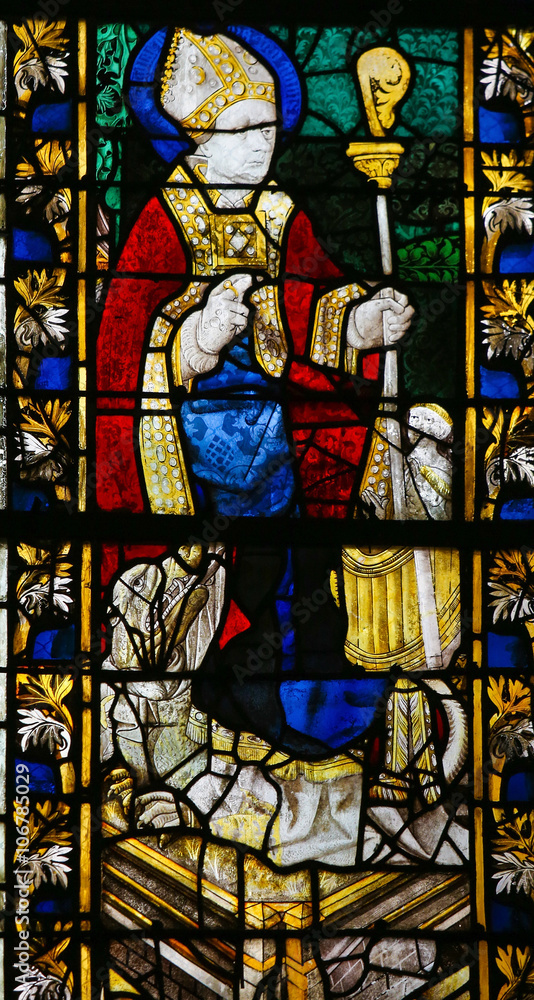 Saint Nicolas - Stained Glass