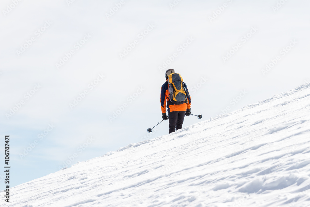 Skifahrer - Tourengeher