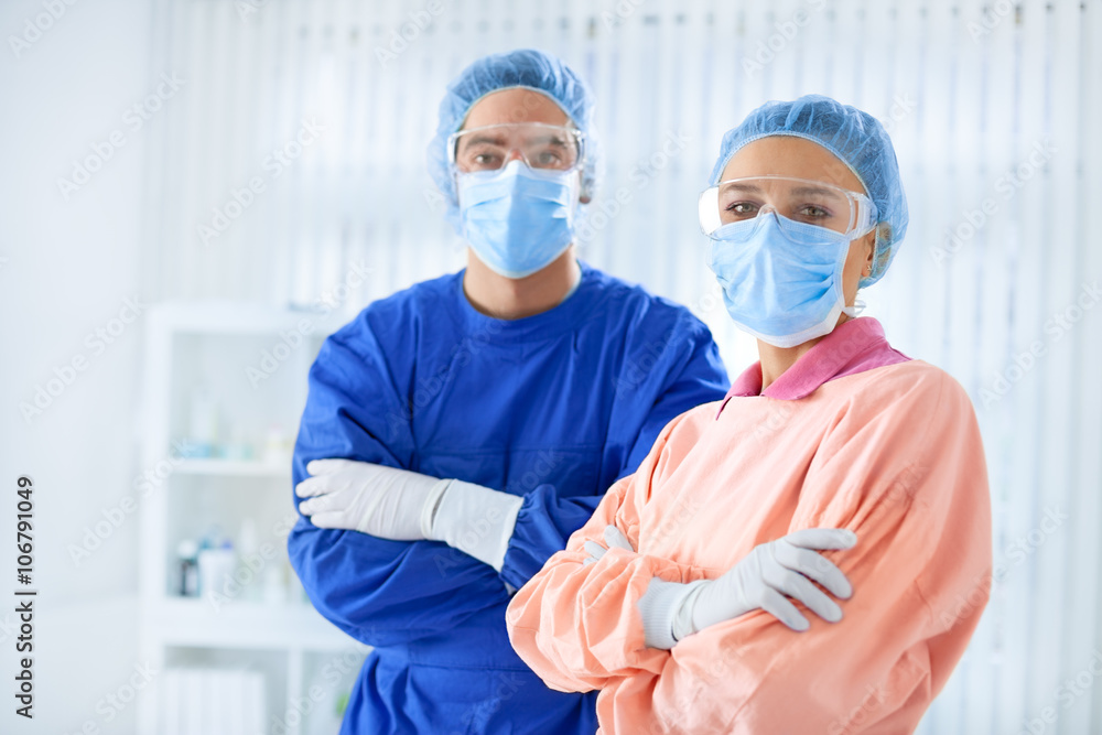 Young team of surgeon Young team of surgeon