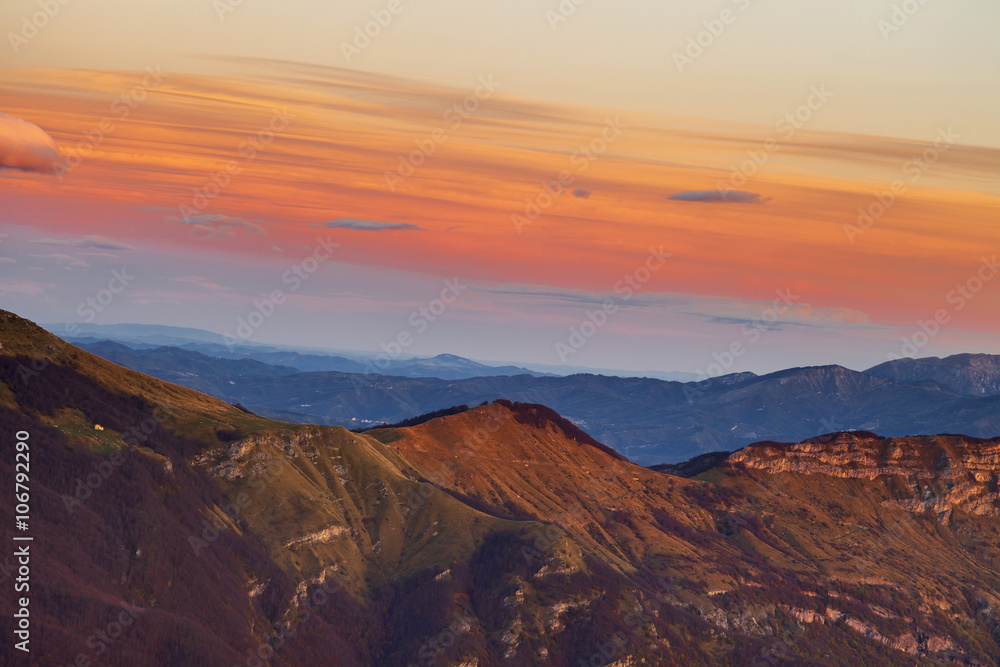 Naklejka premium Widok cesarza campo