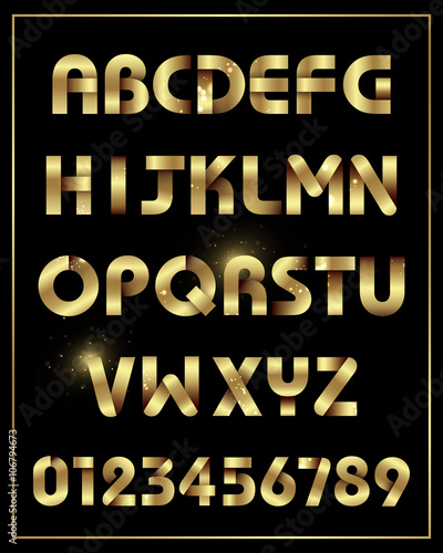 Golden Alphabet