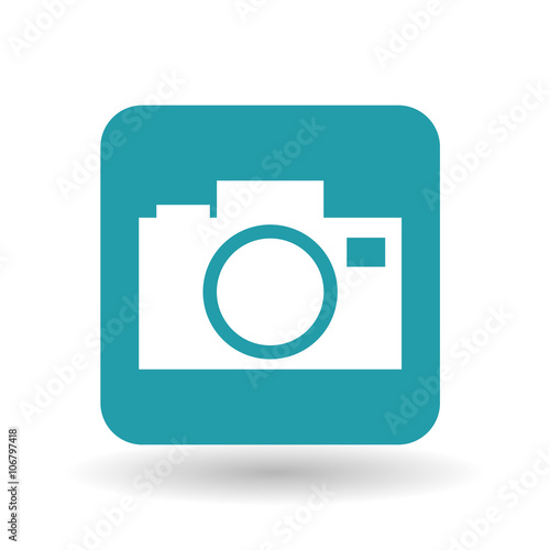 camera icon design, vector illustration