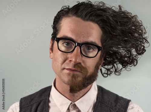 Cuadro en lienzo Half Beard Split