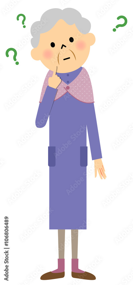 シニア おばあちゃん 疑問