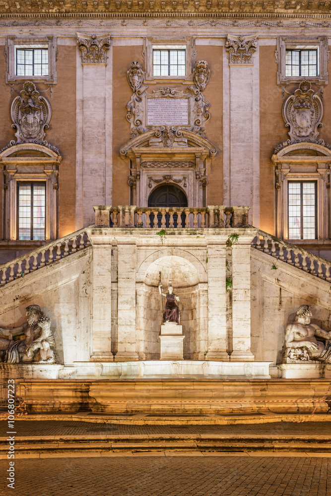 Obraz premium Piazza del Campidoglio, Rome - Italy