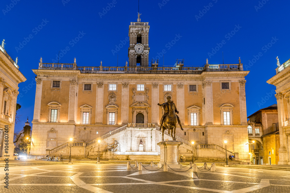 Piazza del Campidoglio, Rome - Italy