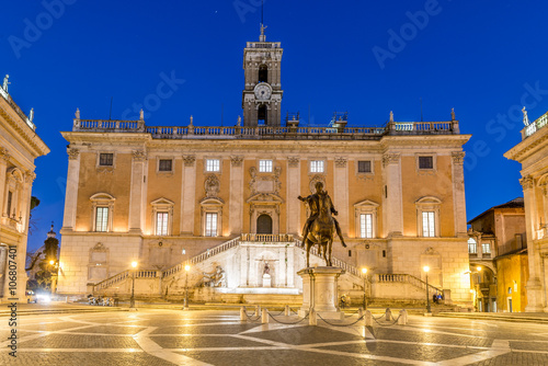 Obraz na płótnie Piazza del Campidoglio, Rome - Italy w salonie