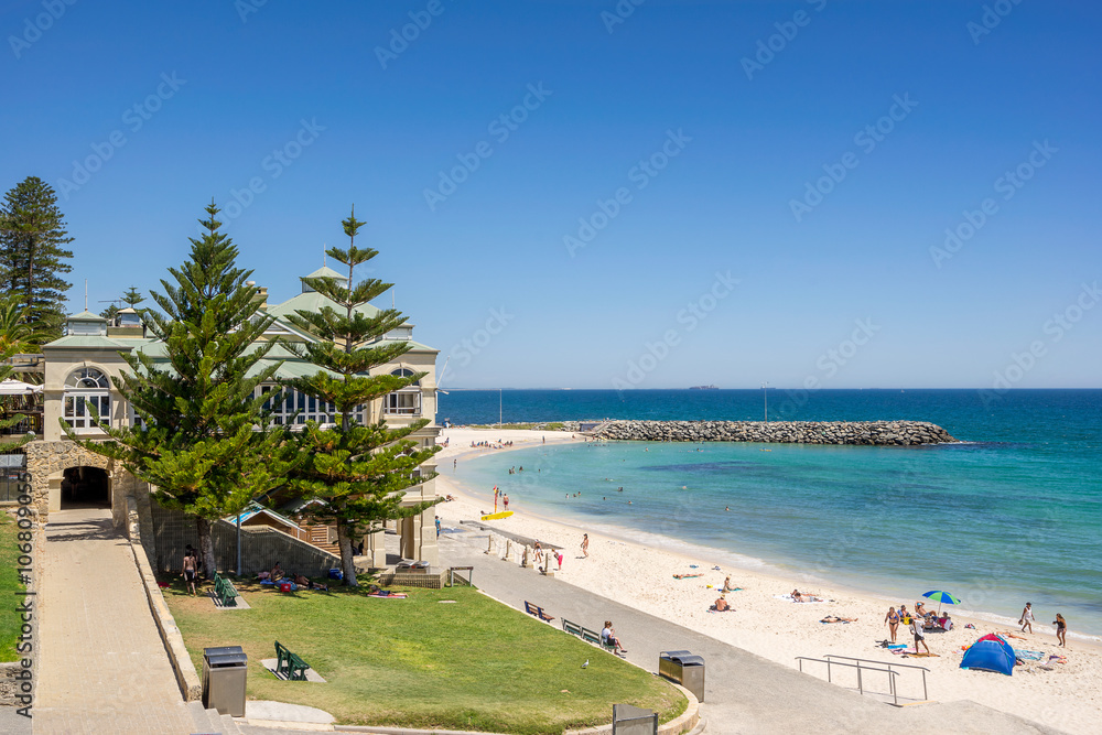 Cottesloe Beach in the city of Perth in Western Australia