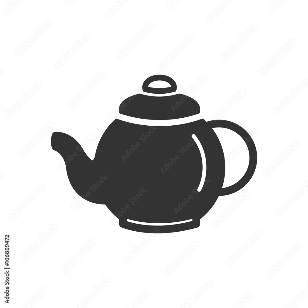 Bold Icon Pot Herbs and tea icon Bold Icon Pot Herbs and tea icon