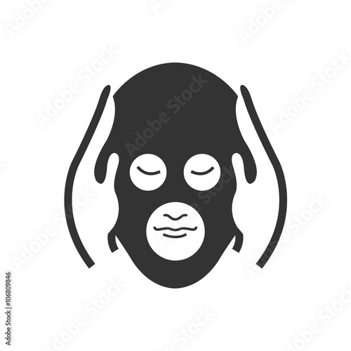 Bold Icon head massage icon