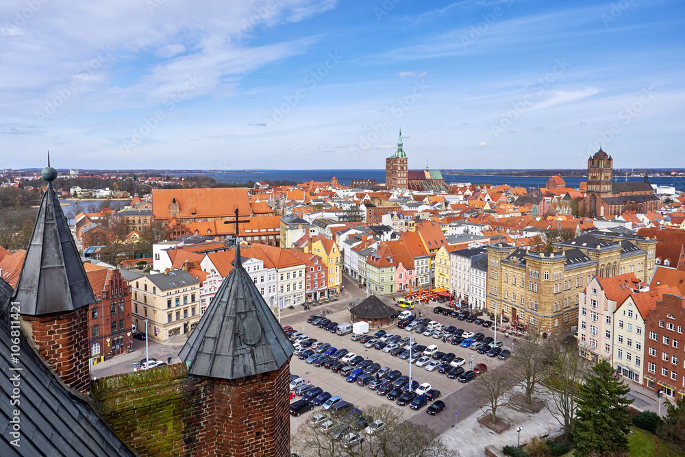 Obraz premium Stralsund an der Ostsee
