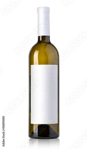 bottle of white wine