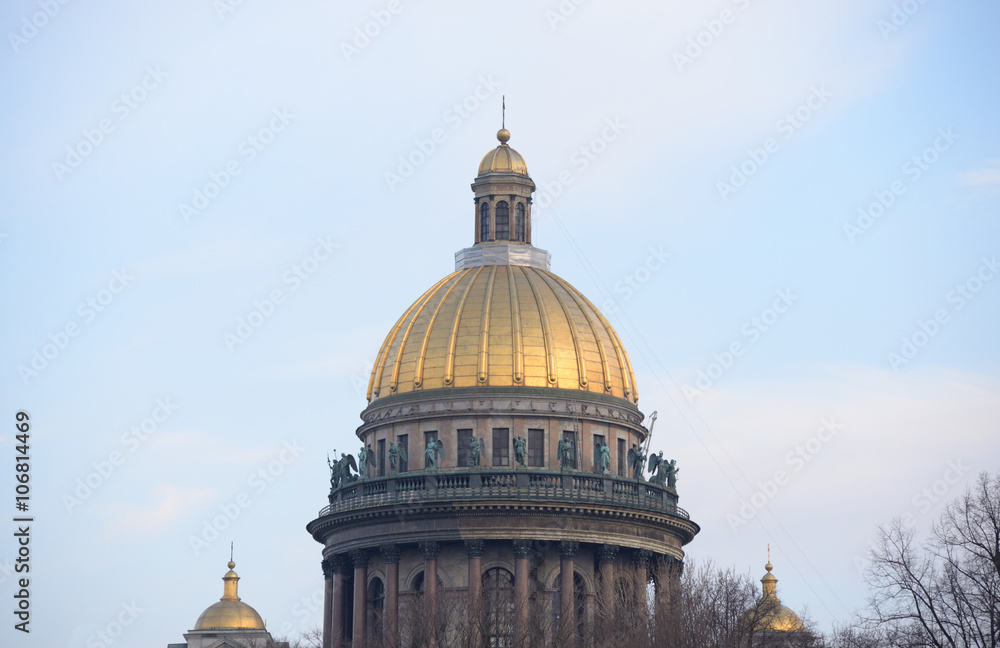 Saint Isaac's Cathedral in St.Petersburg.