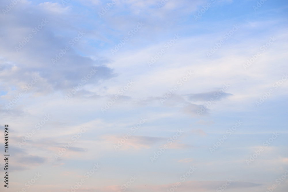 Cloud sky at sunset. Cloud sky at sunset.