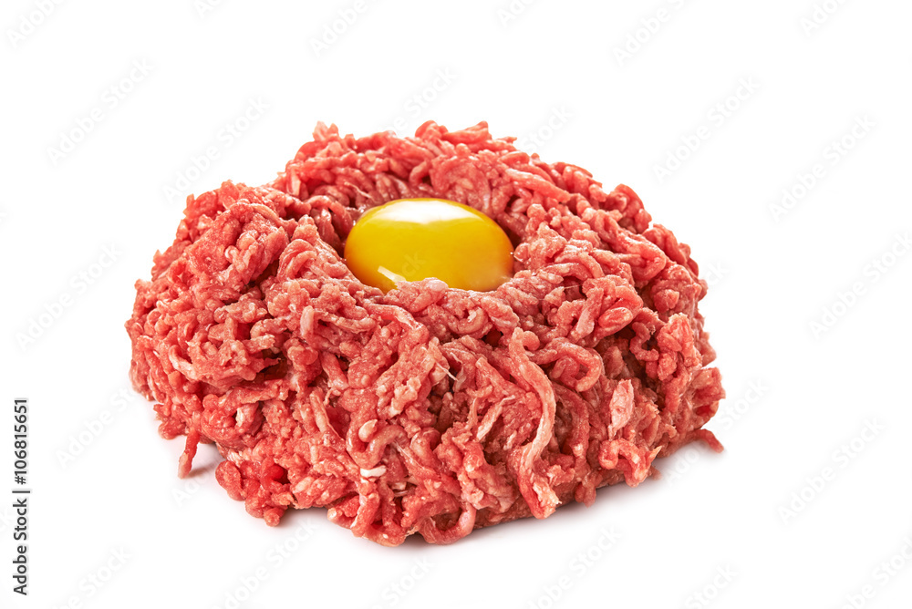 minced meat and egg minced meat and egg