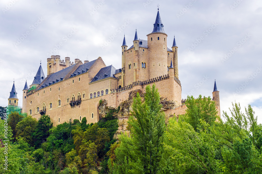 Alcazar of Segovia - the palace and fortress of the Spanish king