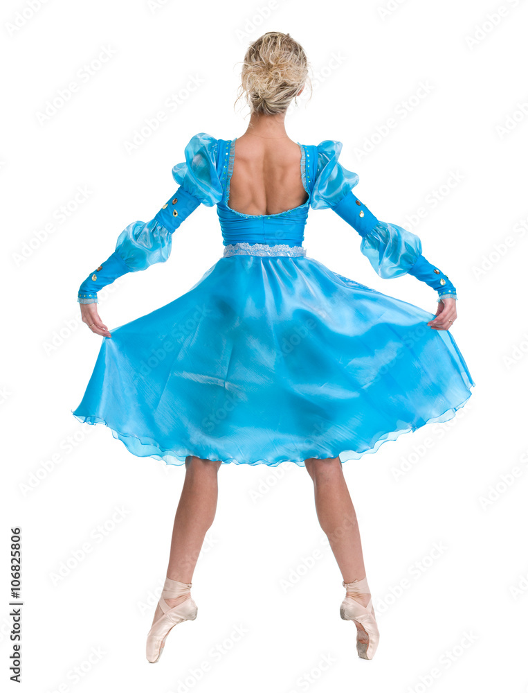 young woman ballerina ballet dancer dancing on white background young woman ballerina ballet dancer dancing on white background