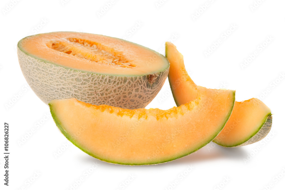 watermelon slices isolated on white background watermelon slices isolated on white background