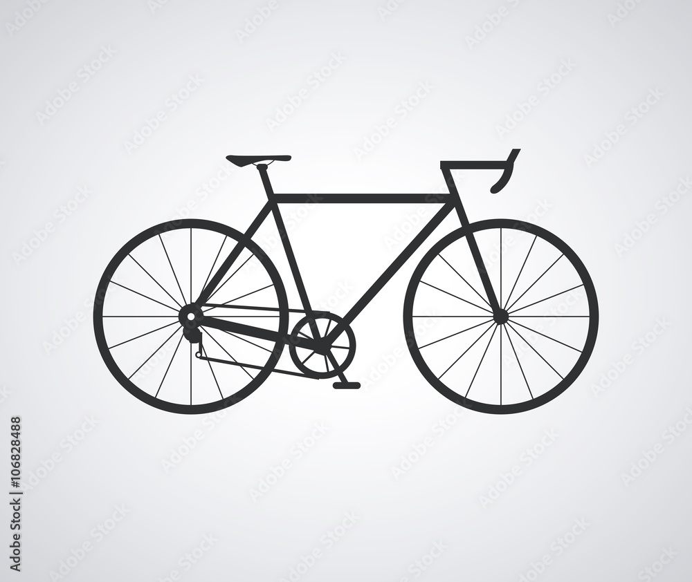 Fototapeta premium Racing bike design