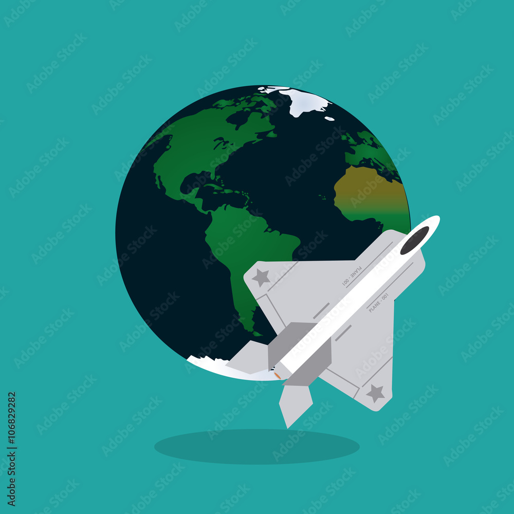 Fototapeta premium Travel icon design