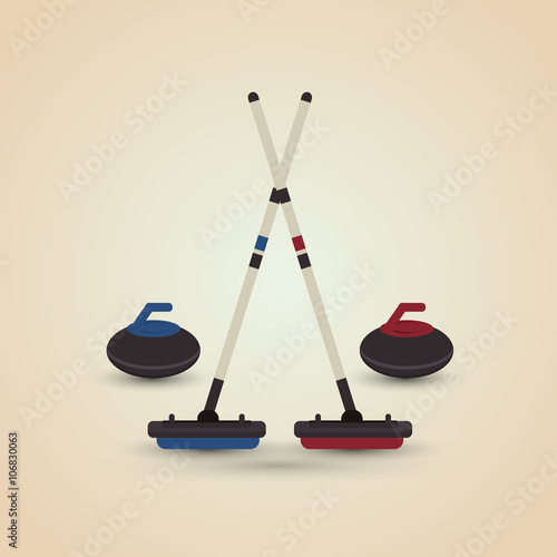 hockey sport design, vector illustration