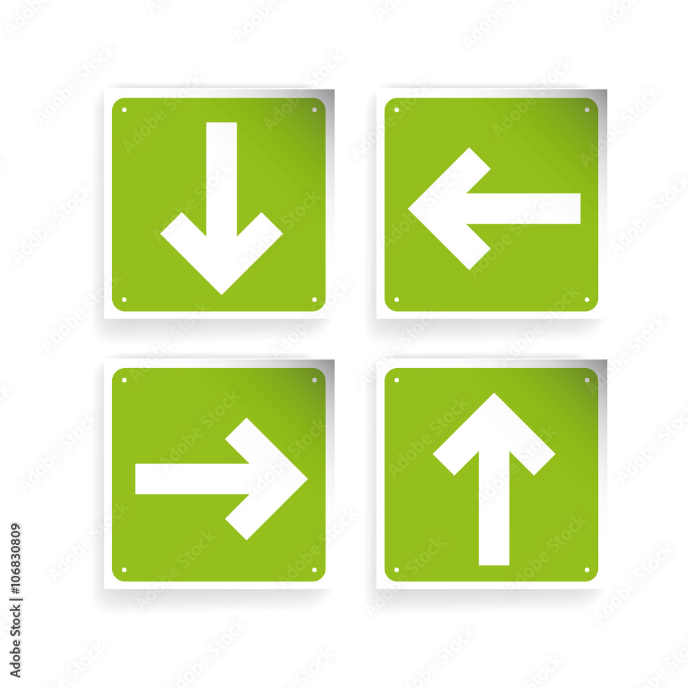 Left Right Up Down Arrows button Left Right Up Down Arrows button