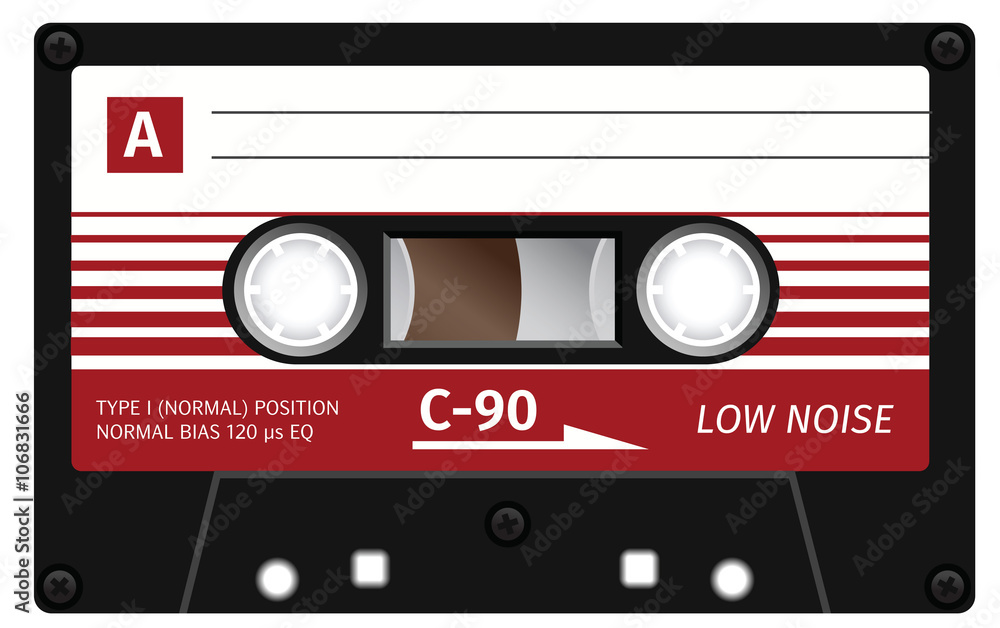 Fototapeta premium Vintage cassette tape