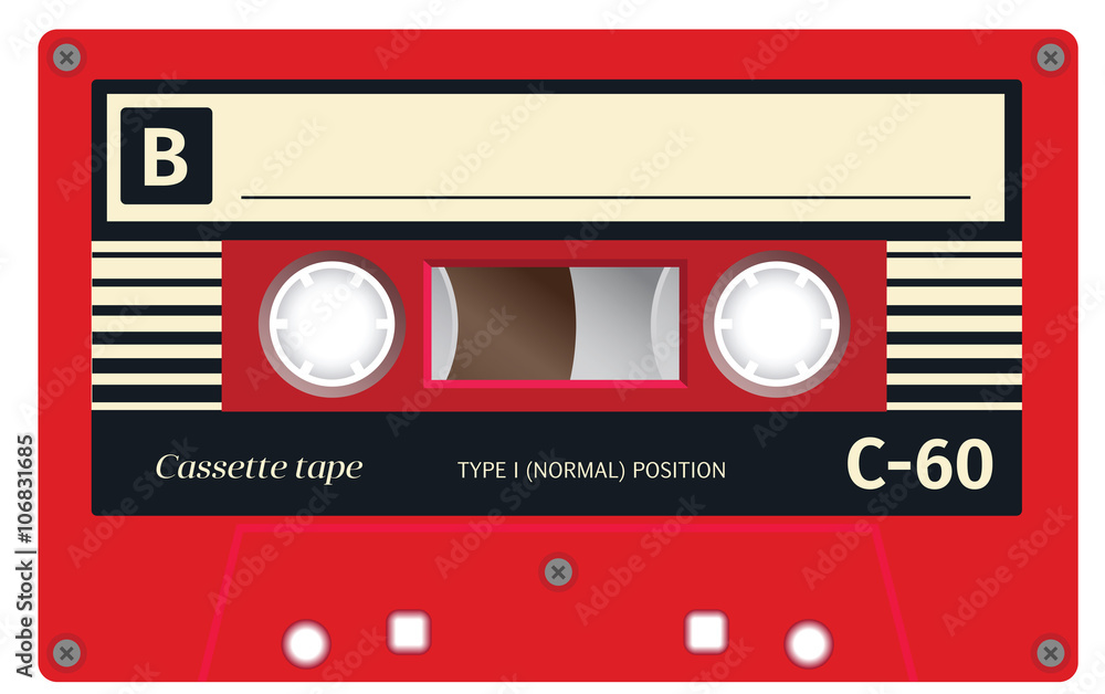 Fototapeta premium Vintage cassette tape