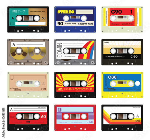 Vintage cassette tapes vol 3