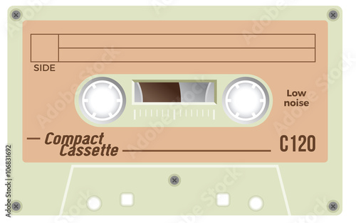 Vintage cassette tape