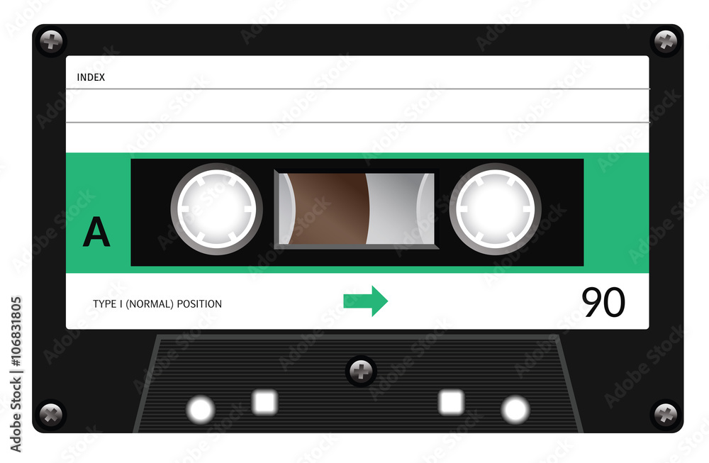 Fototapeta premium Vintage cassette tape