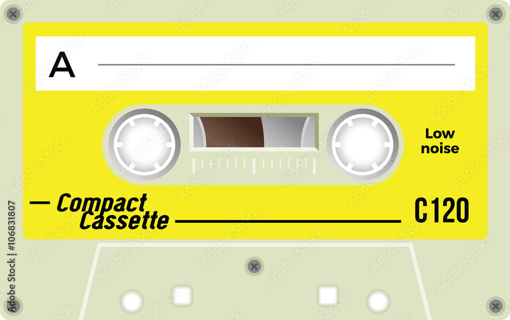 Fototapeta premium Vintage cassette tape