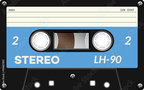 Vintage cassette tape