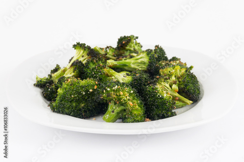garlic parmesan broccoli side