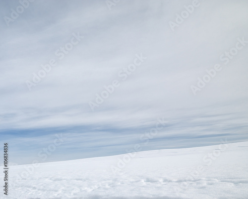 Obraz na plátně endless antarctica landscape