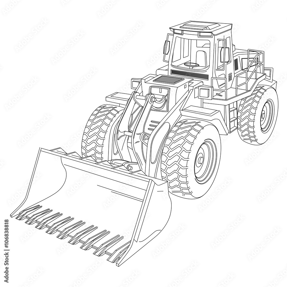 Cartoon Train Engine Is Being Drawn In Black And White Outline Sketch  Drawing Vector, Machinery Drawing, Machinery Outline, Machinery Sketch PNG  and Vector with Transparent Background for Free Download
