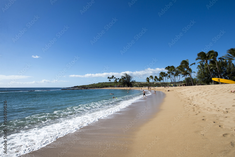 Salt pound Beach Park, Kauai, Hawaii-