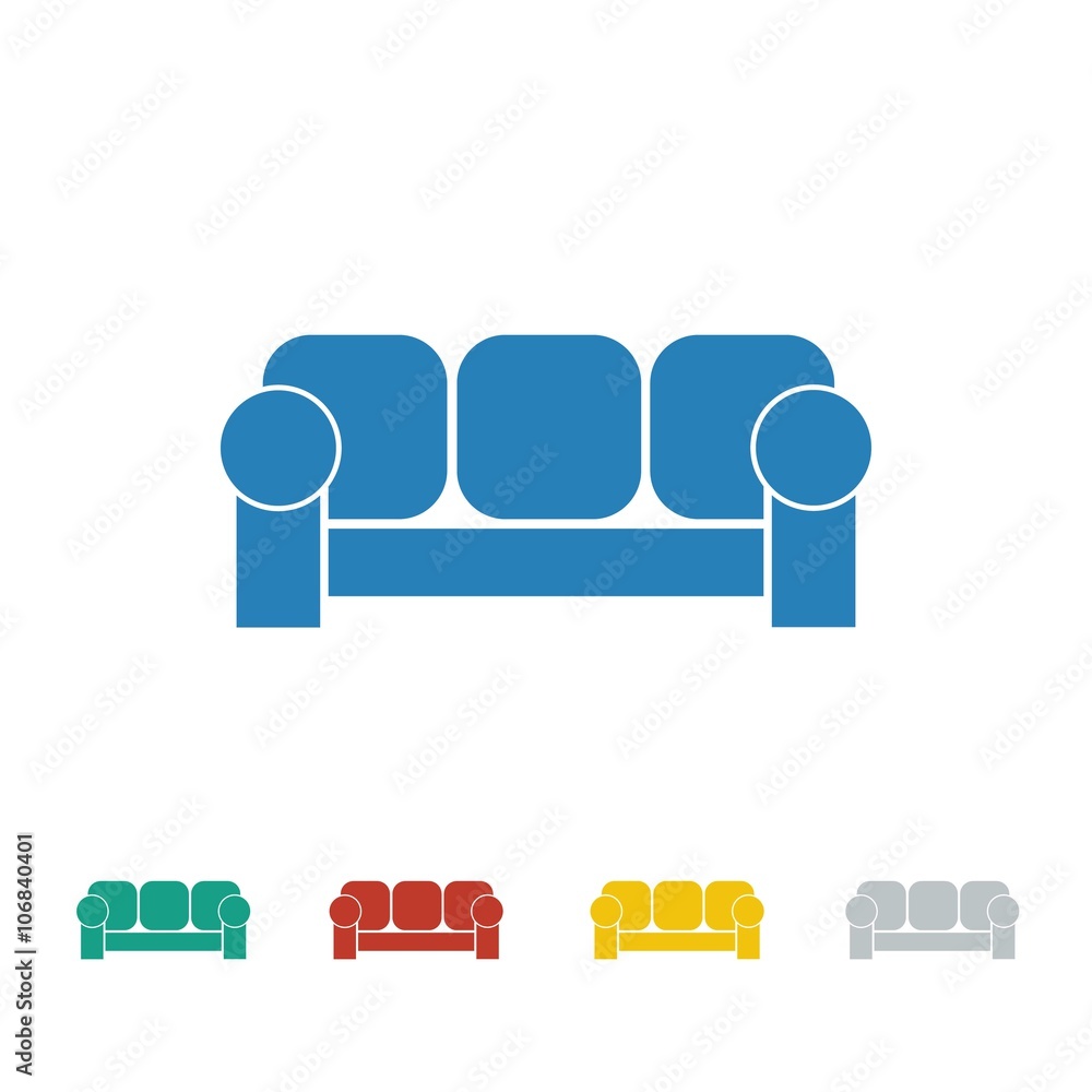 furniture logo icon Vector
