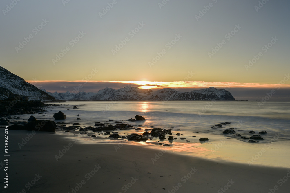 Vikten Beach - Lofoten Beach, Norway