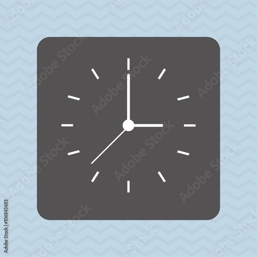 time icon  design, vector illustration