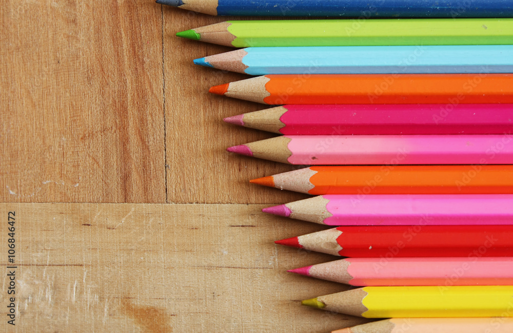 Set of color pencils Set of color pencils