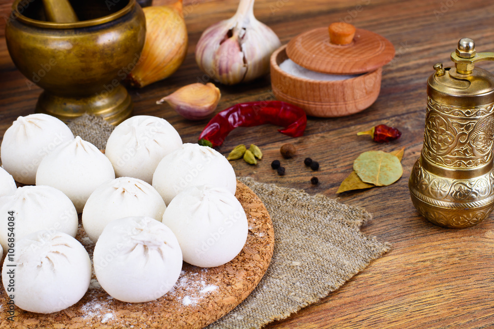 Khinkali National Dish of Georgian Cuisine Khinkali National Dish of Georgian Cuisine