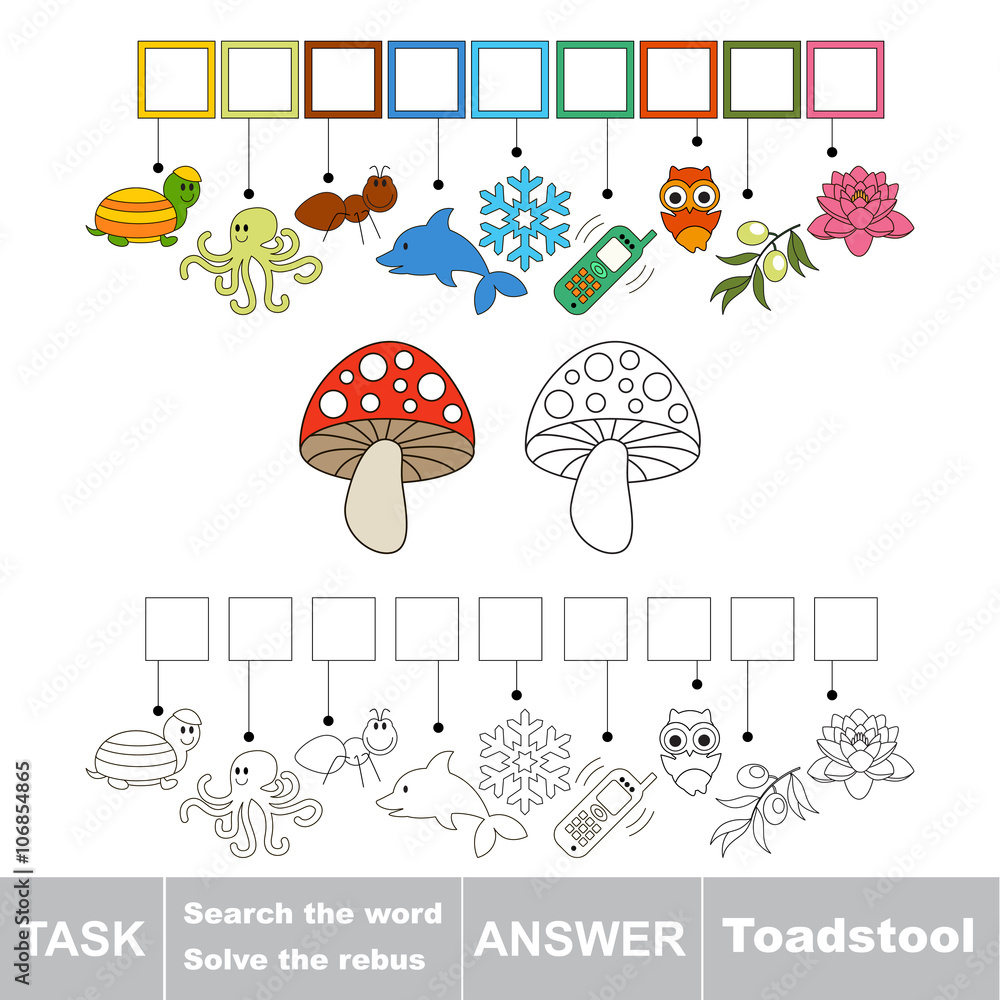 Search the word Toadstool Search the word Toadstool