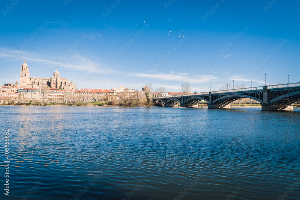 View of City of Salamanca, Spain