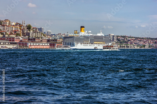 Vessel Costa in Istanbul, Turkey. © Travel Faery