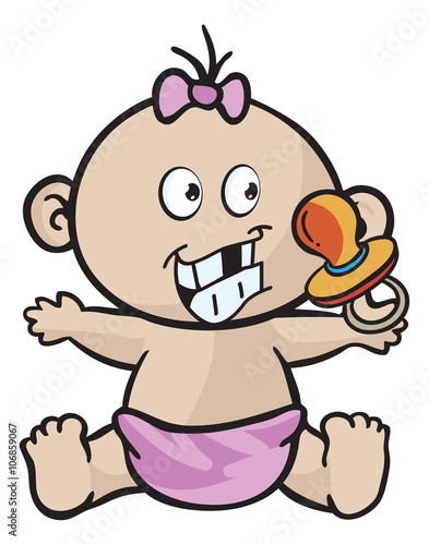 human emotions in a little baby