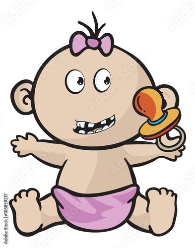 human emotions in a little baby
